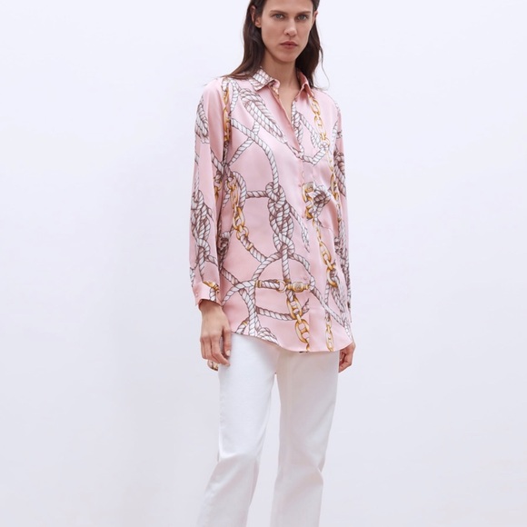 Zara Tops - Zara Chain Blouse